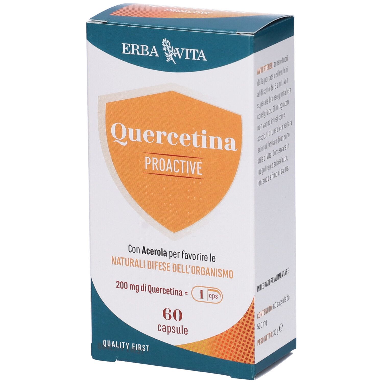 QUERCETINA PROACTIVE 60CPS - Immagine 3