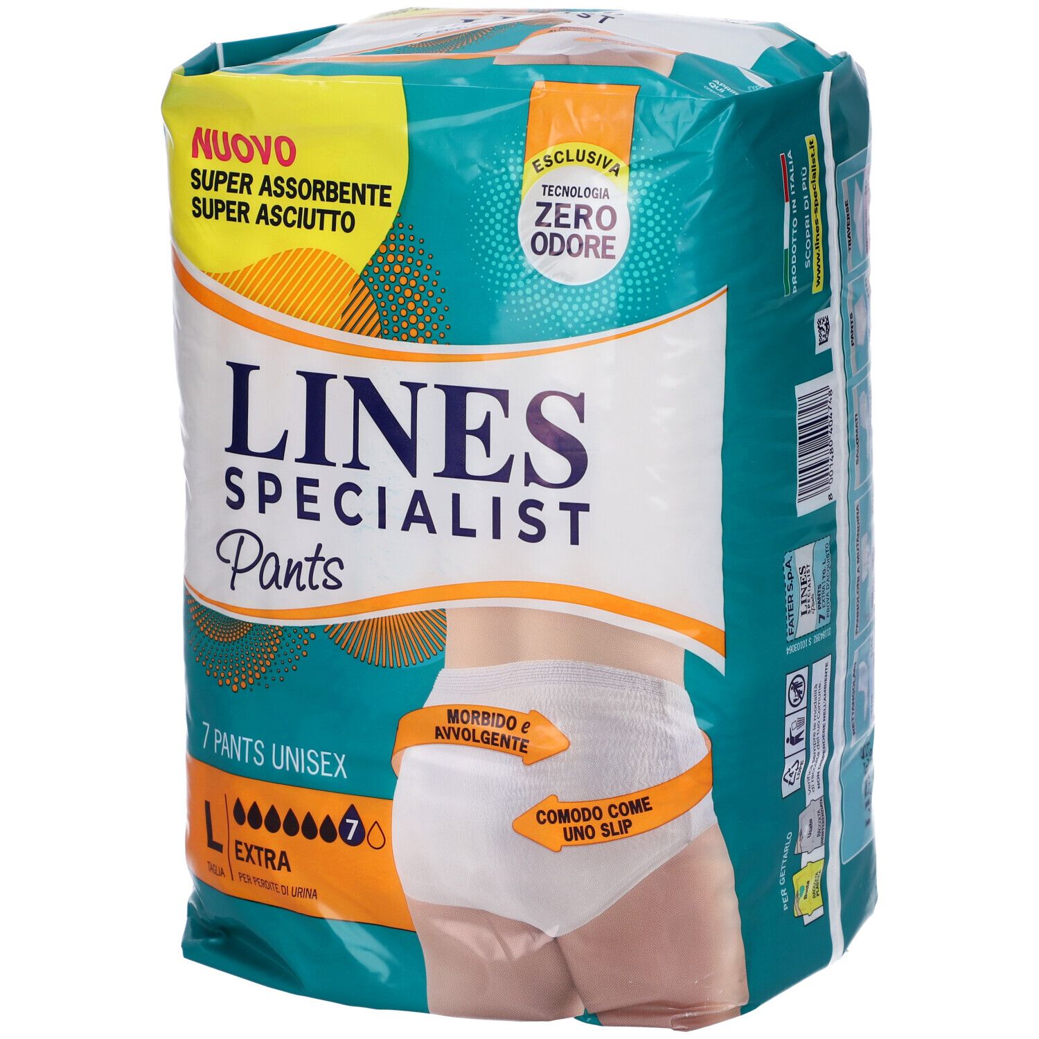 Lines Specialist Pants Unisex Extra Taglia L