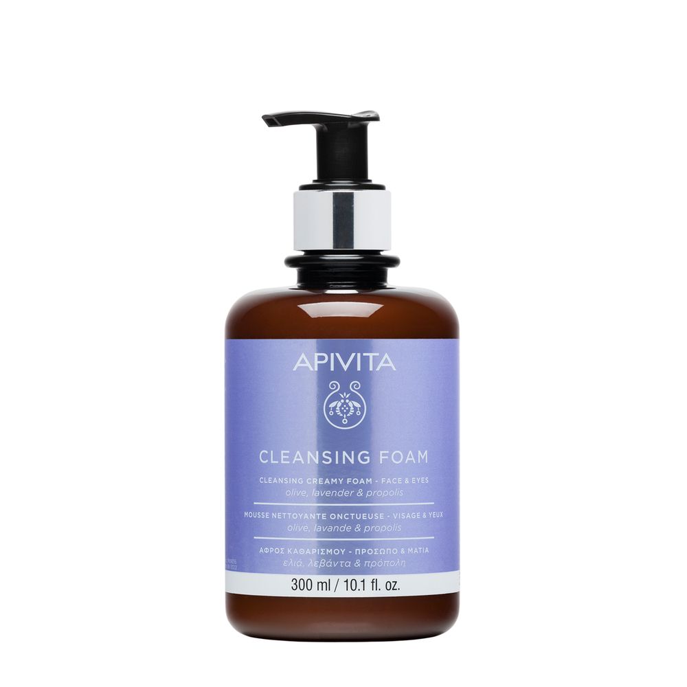 Apivita Mousse Detergente Cremosa, Idratante e Struccante per Viso e Occhi- Risparmia il 10% con il codice: apivita0926