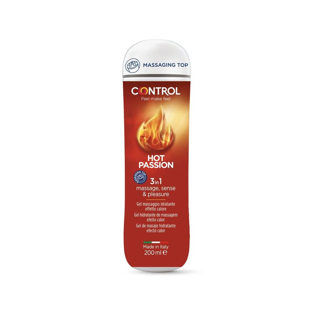 Control HOT Passion Massage 200 ml Gel