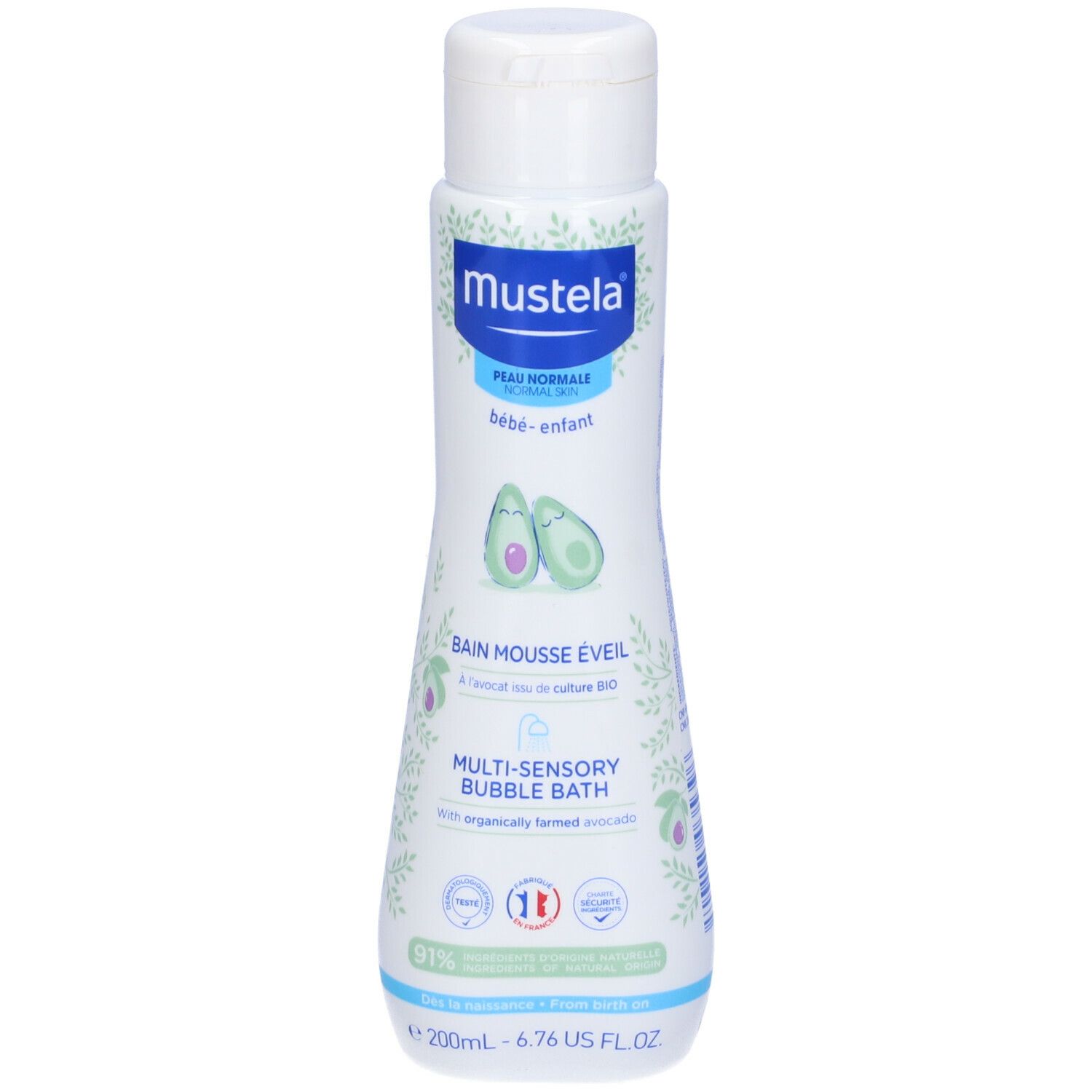 Mustela Bébé Bain Badschaum für Kinder 200 ml