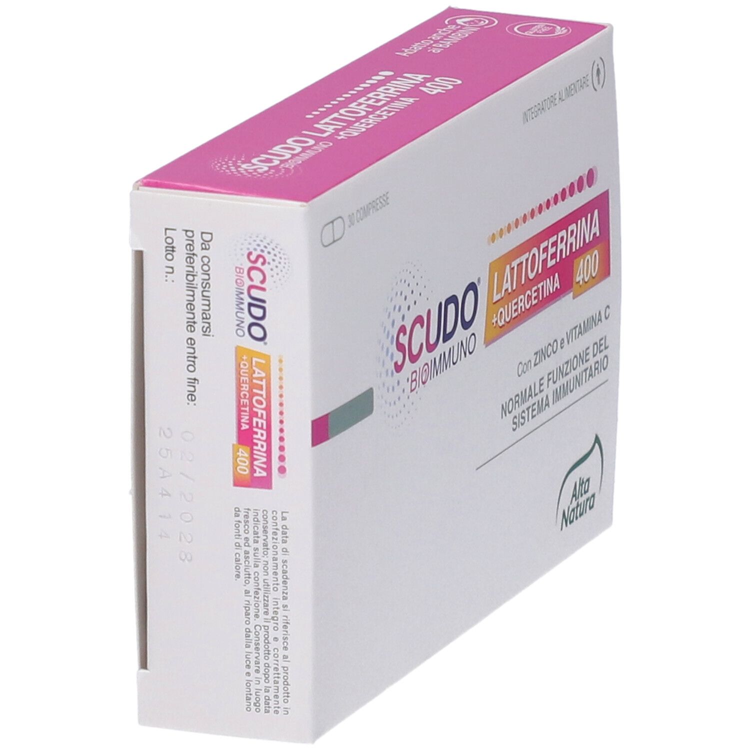 Scudo Lattoferrina+Querce30Cpr 30 St Tabletten