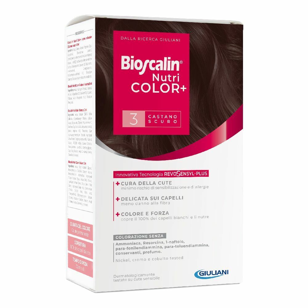 Image of Bioscalin® Nutri COLOR+ 3 Castano Scuro