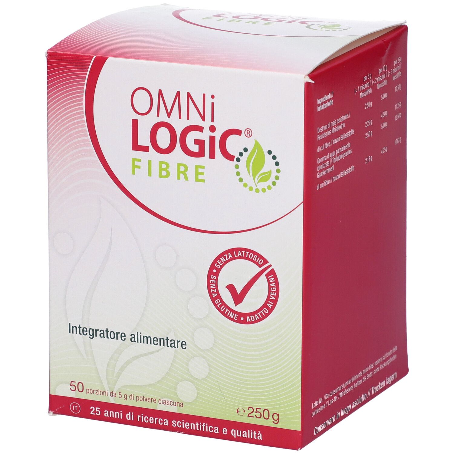 Institut Allergosan Gmbh Omni Logic Fibre 250 G - Immagine 8