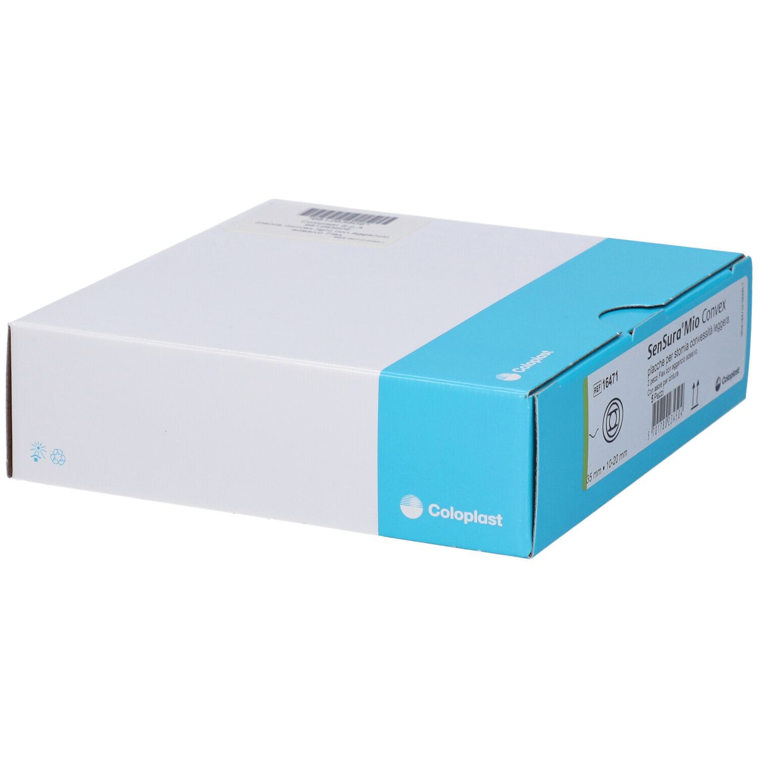 Coloplast Sensura Mio Convexa Einlagen-Box. Medizinprodukt.