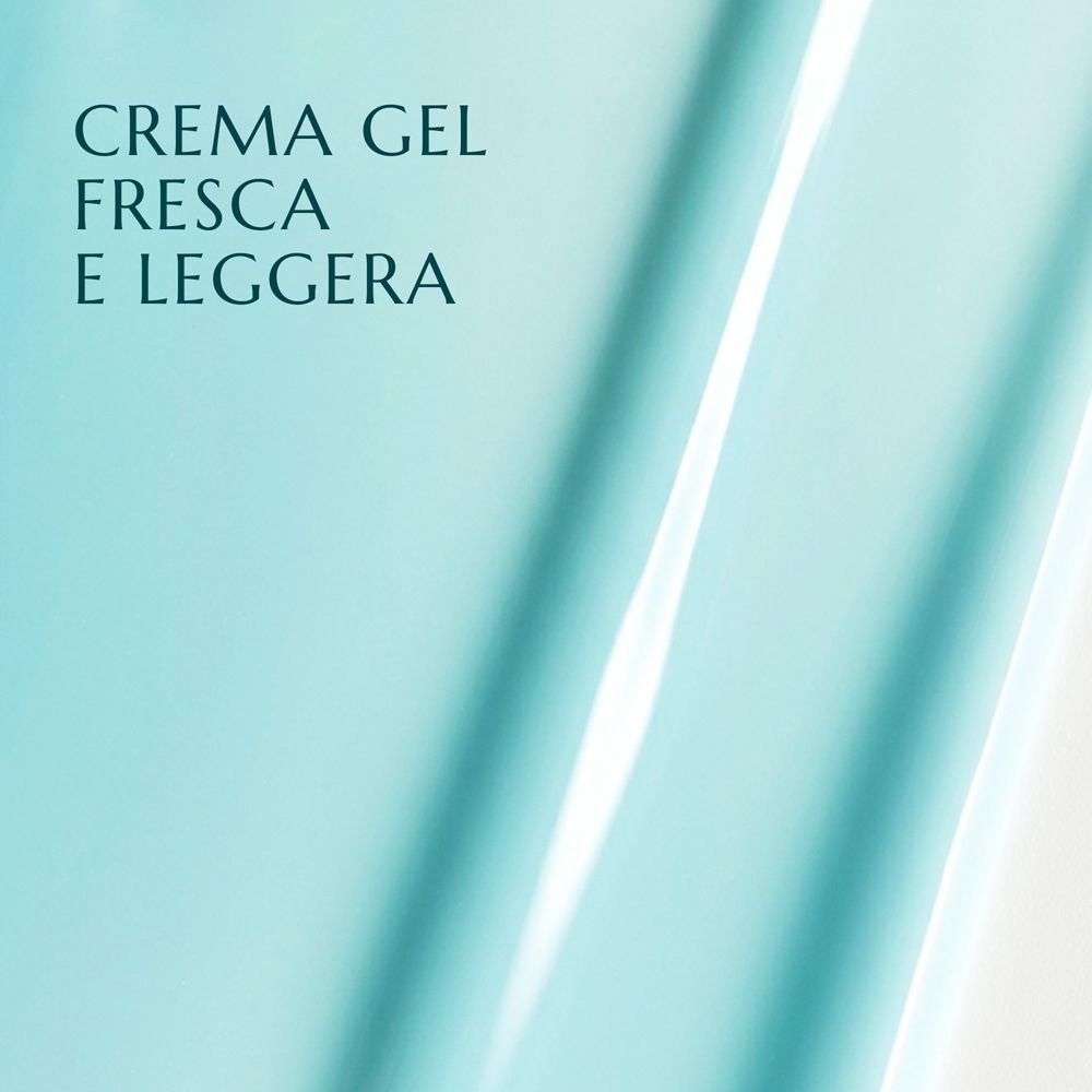 Nahaufnahme der leichten, frischen Gel-Textur der Collistar Uomo Hydra Creme.