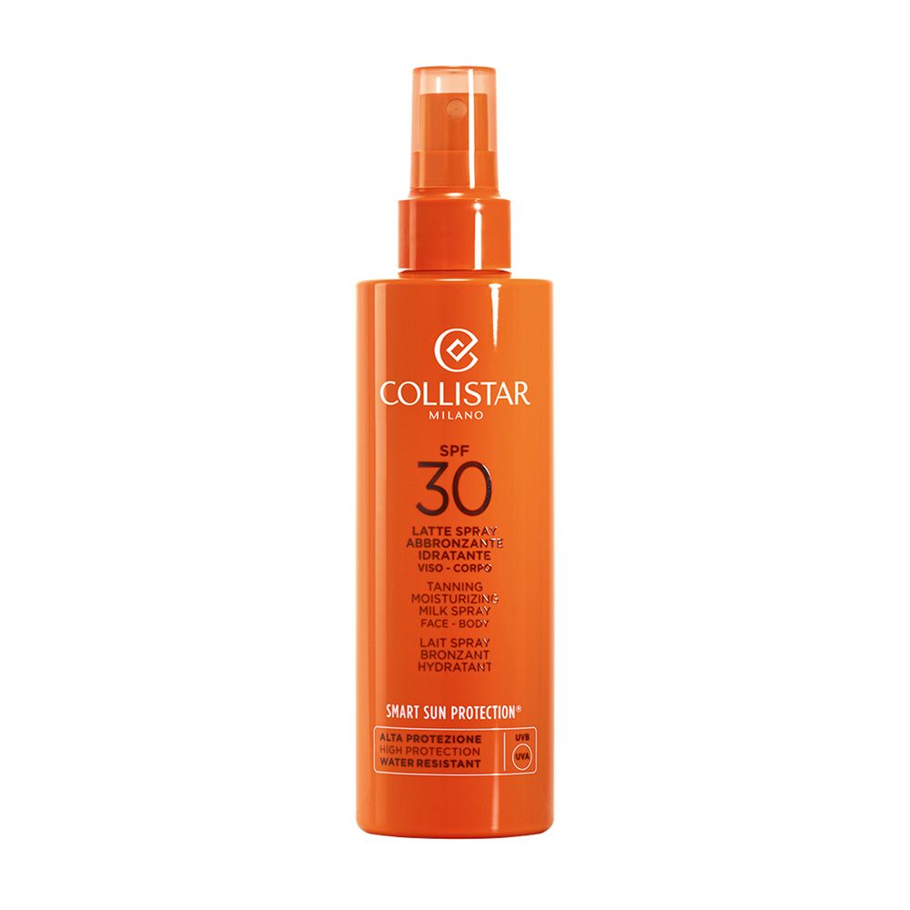 Collistar Unisex Crema Solare, Cs Sun - Latte Spray Idratante Abbronzante Spf30 (Spf 30, 200 Ml) - Immagine 5