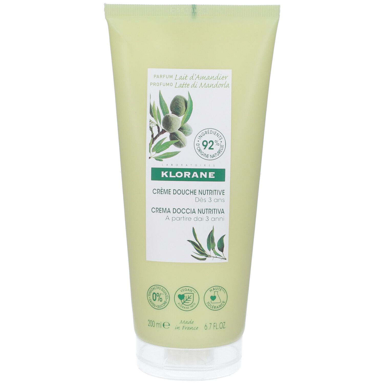 KLORANE Crema Doccia Latte di Mandorla 200 ml - Immagine 7