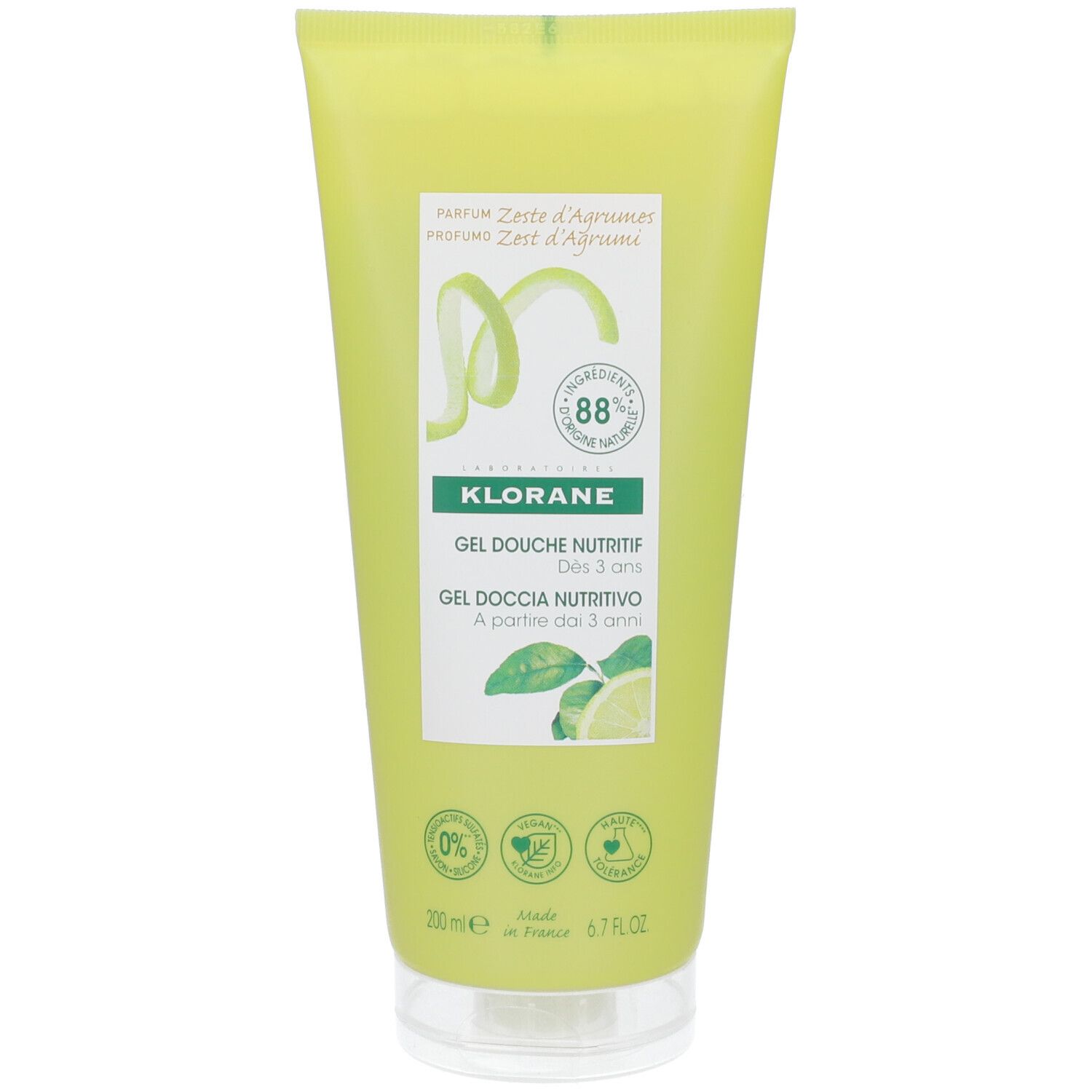 Klorane Gel Doccia Zest Agrumi - Immagine 10