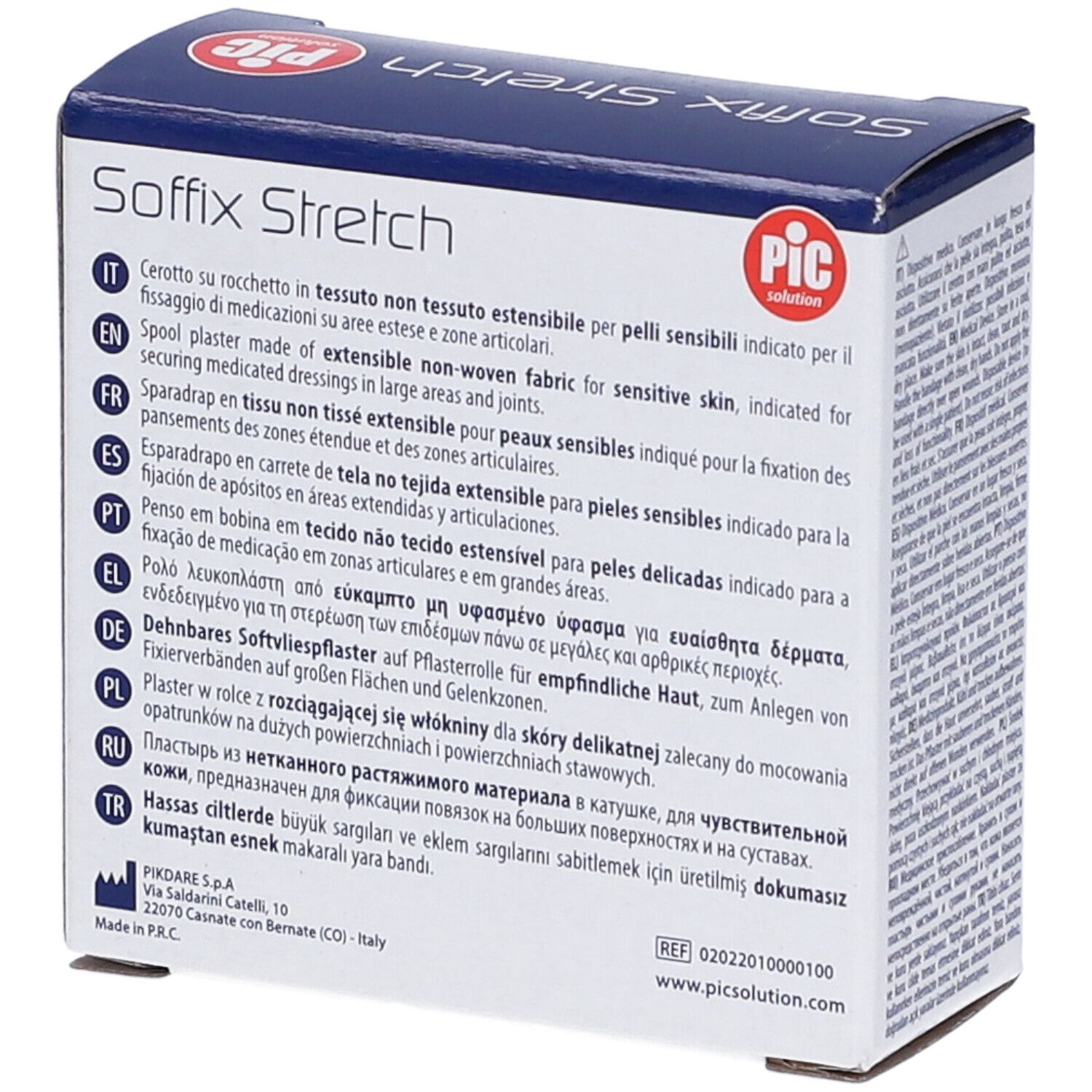 PIC Solution Soffix Stretch Klebeband, 2,5cm x 5m.
