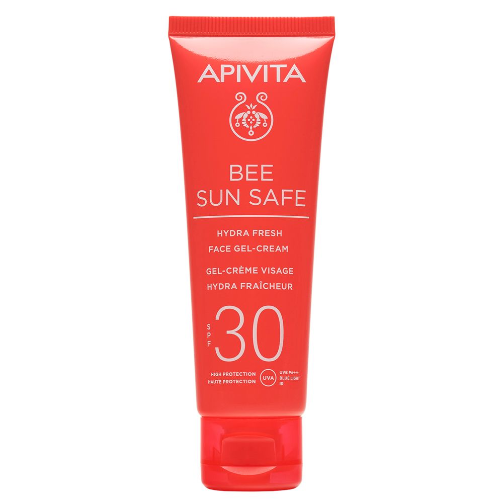 Apivita Bee Sun Safe Hydra Fresh Crema solare viso protezione solare SPF30 - texture leggera- Risparmia il 10% con il codice: apivita0926