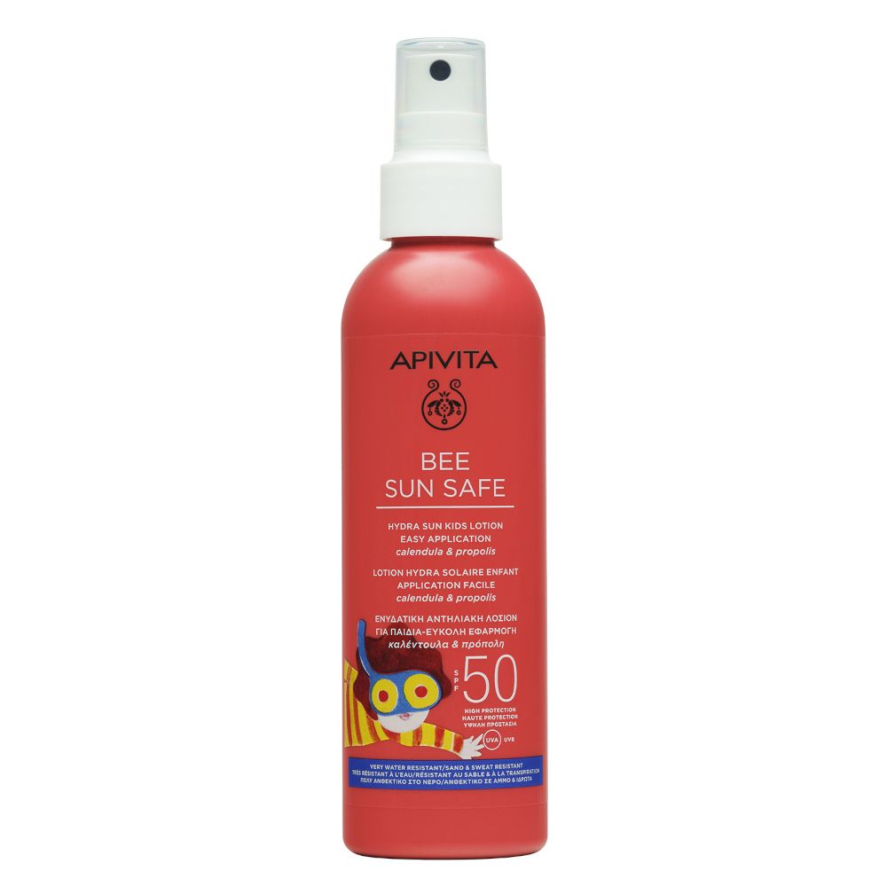 Apivita Bee Sun Safe Hydra Crema Solare Bambini viso e corpo - protezione alta SPF50- Risparmia il 10% con il codice: apivita0926