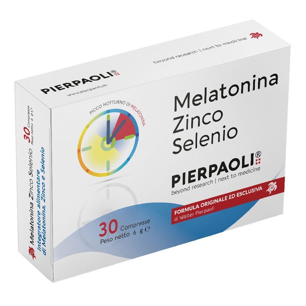 PIERPAOLI® Melatonina Zinco Selenio