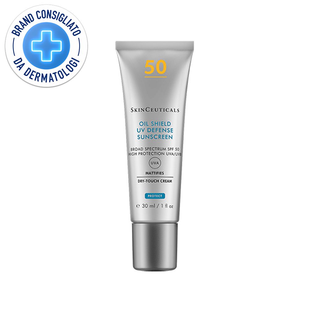 SkinCeuticals Oil Shield UV Defense Sunscreen SPF 50 Crema solare matt  per pelli grasse 30 ml