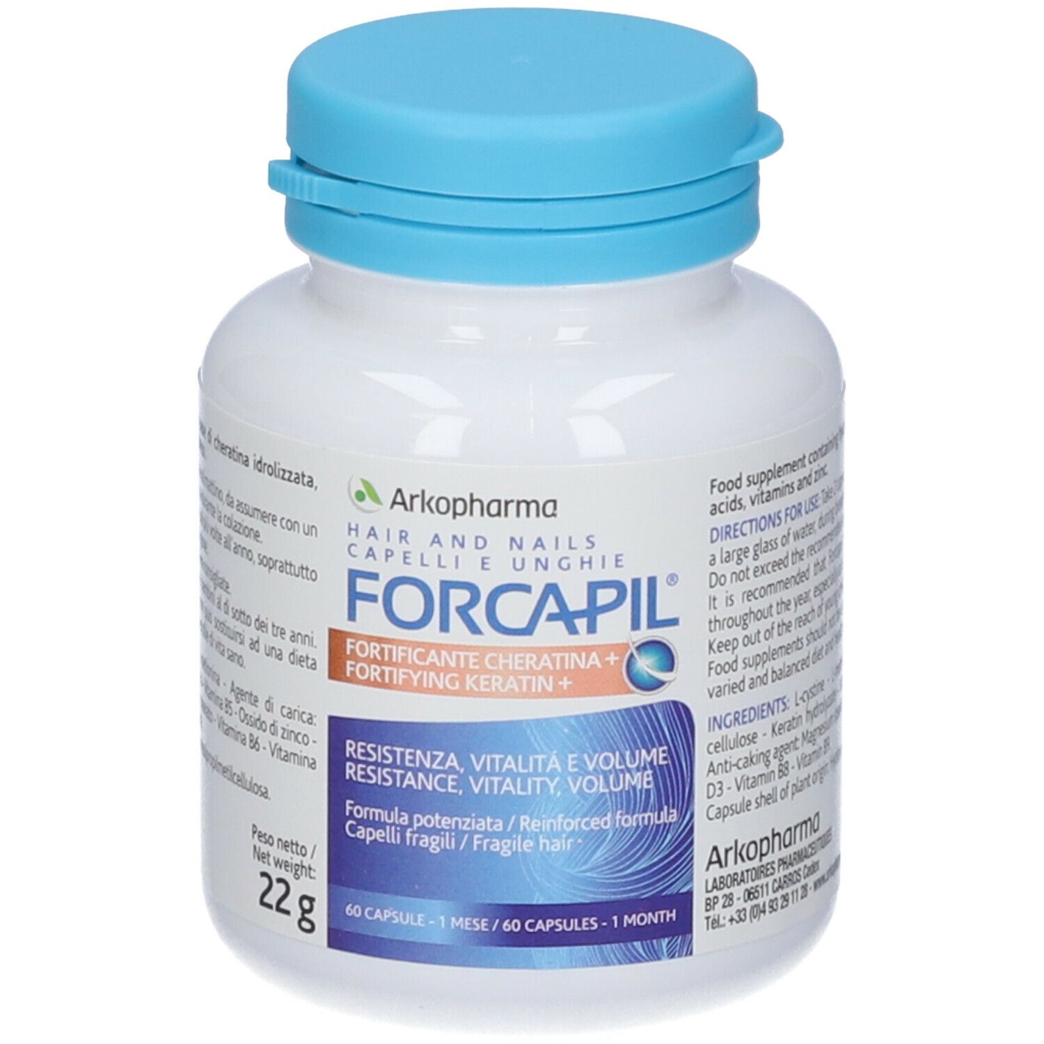 Image of Arkopharma Forcapil® Cheratina +