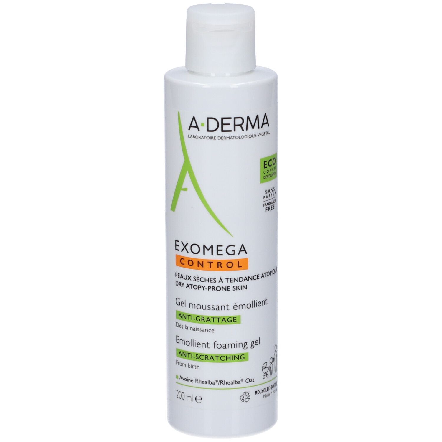 Aderma Exomega Control - Gel Emolliente Viso E Corpo 200 ml - Immagine 8