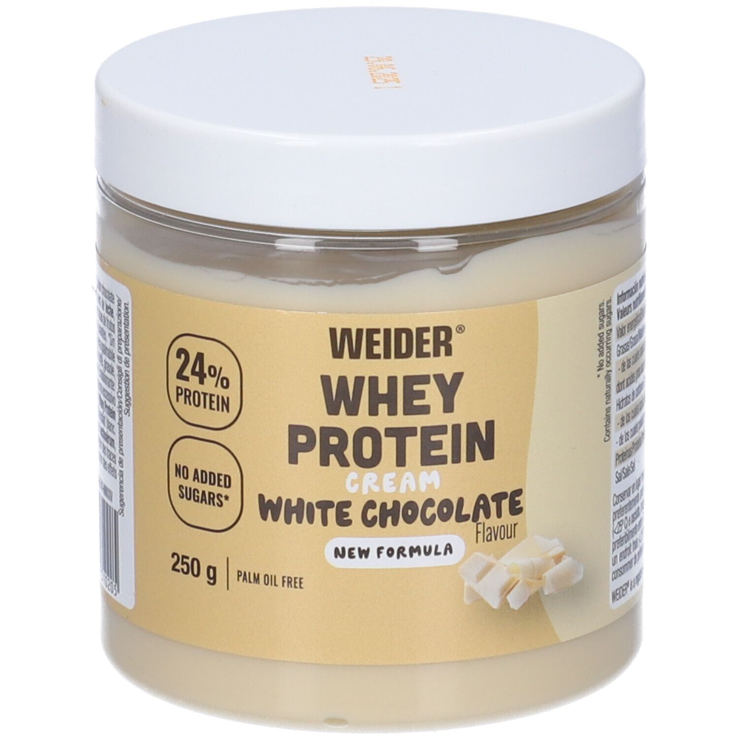 Wieder Crema Spalmabile Proteica al Cioccolato Bianco