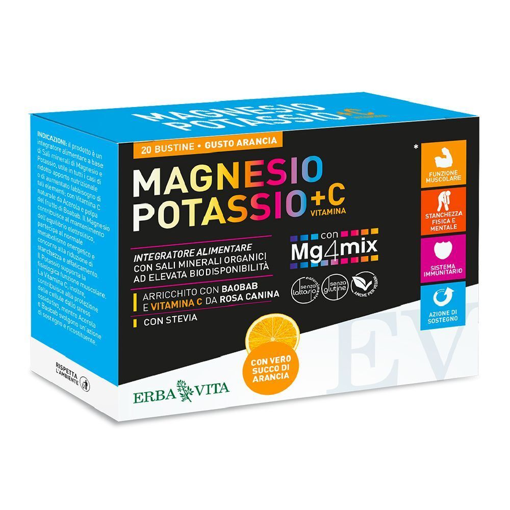 Erba Vita Magnesio Potassio + Vitamina C