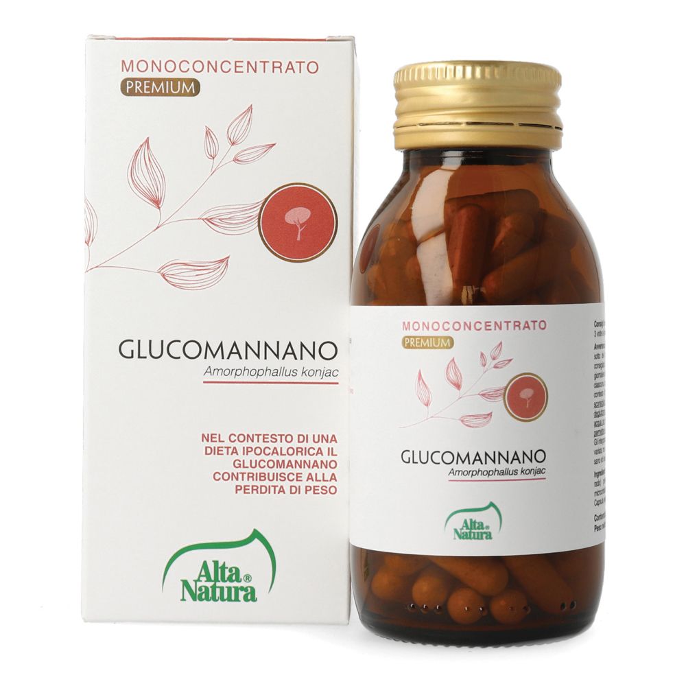Glucomannano 100 Capsule 500 Mg