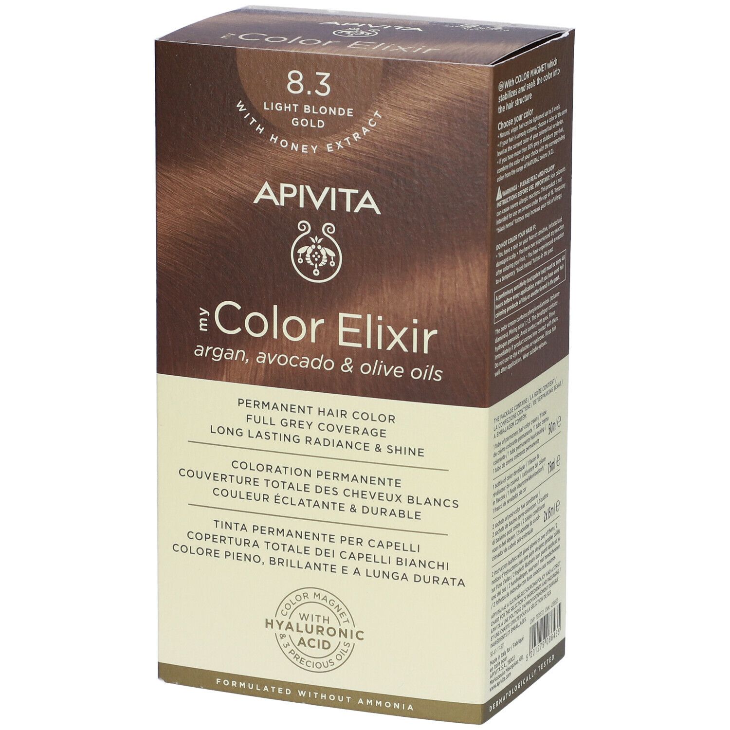 APIVITA My Color Elixir 8.3 Biondo Chiaro Dorato