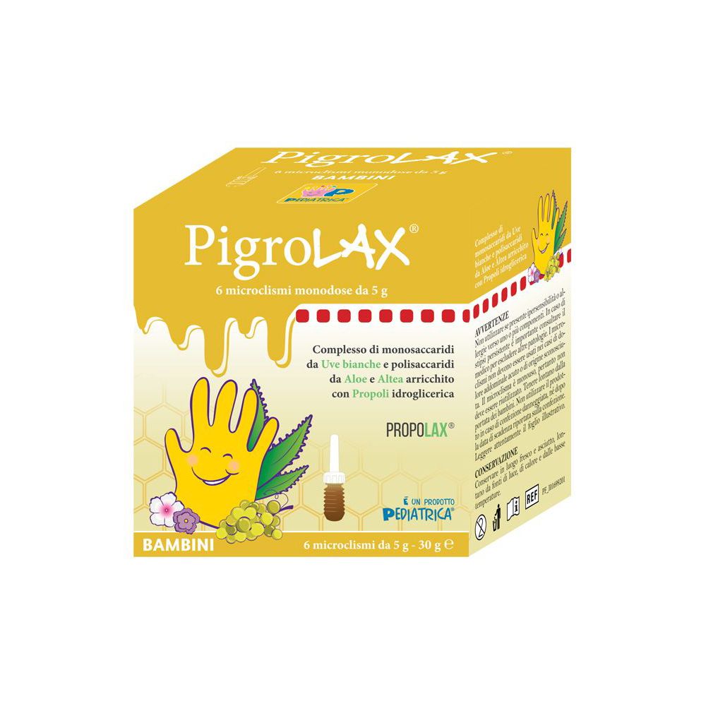 Microclisma Pigrolax Bambini 6 X 5 G