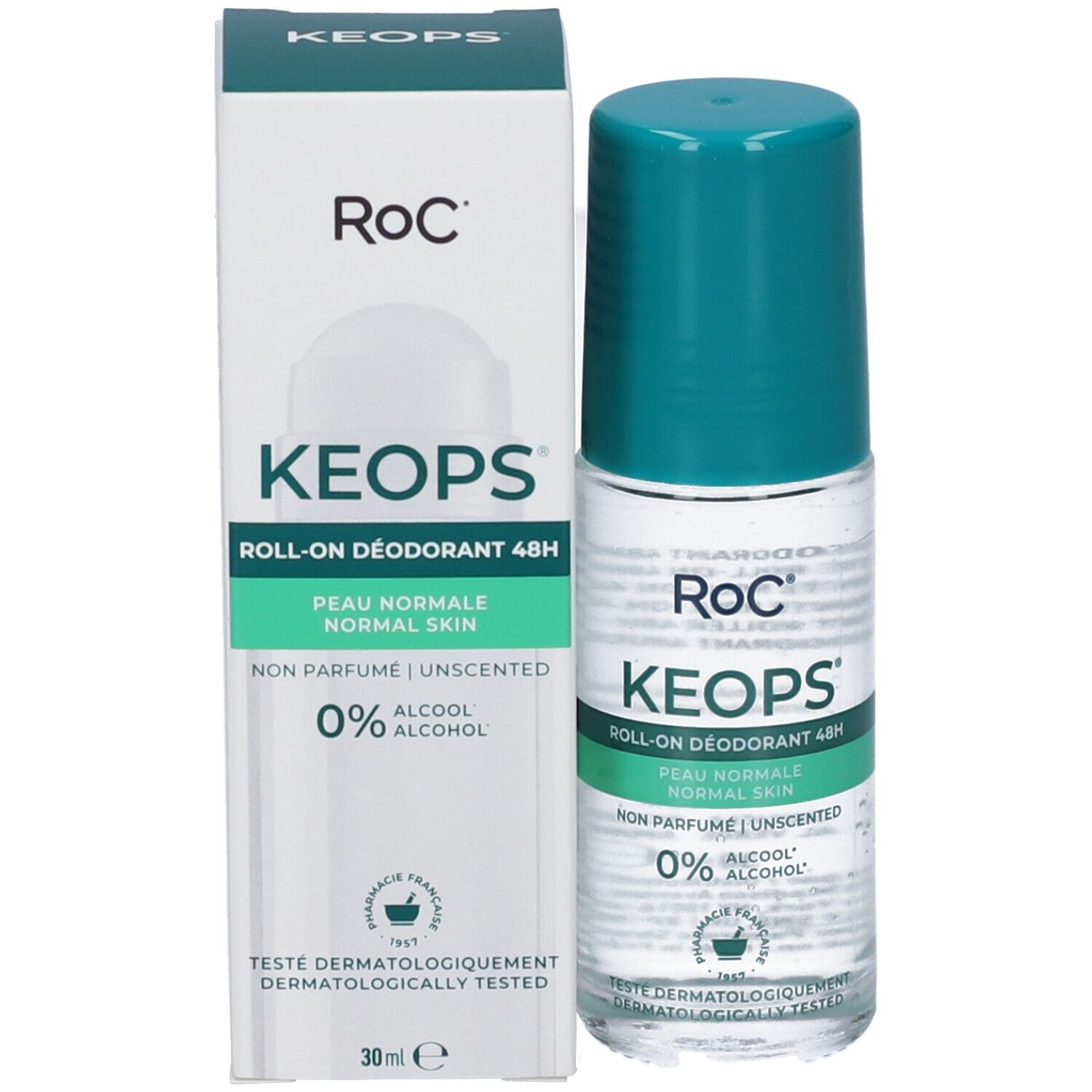 RoC Keops Roll-on Deodorant 48h, 30 ml.