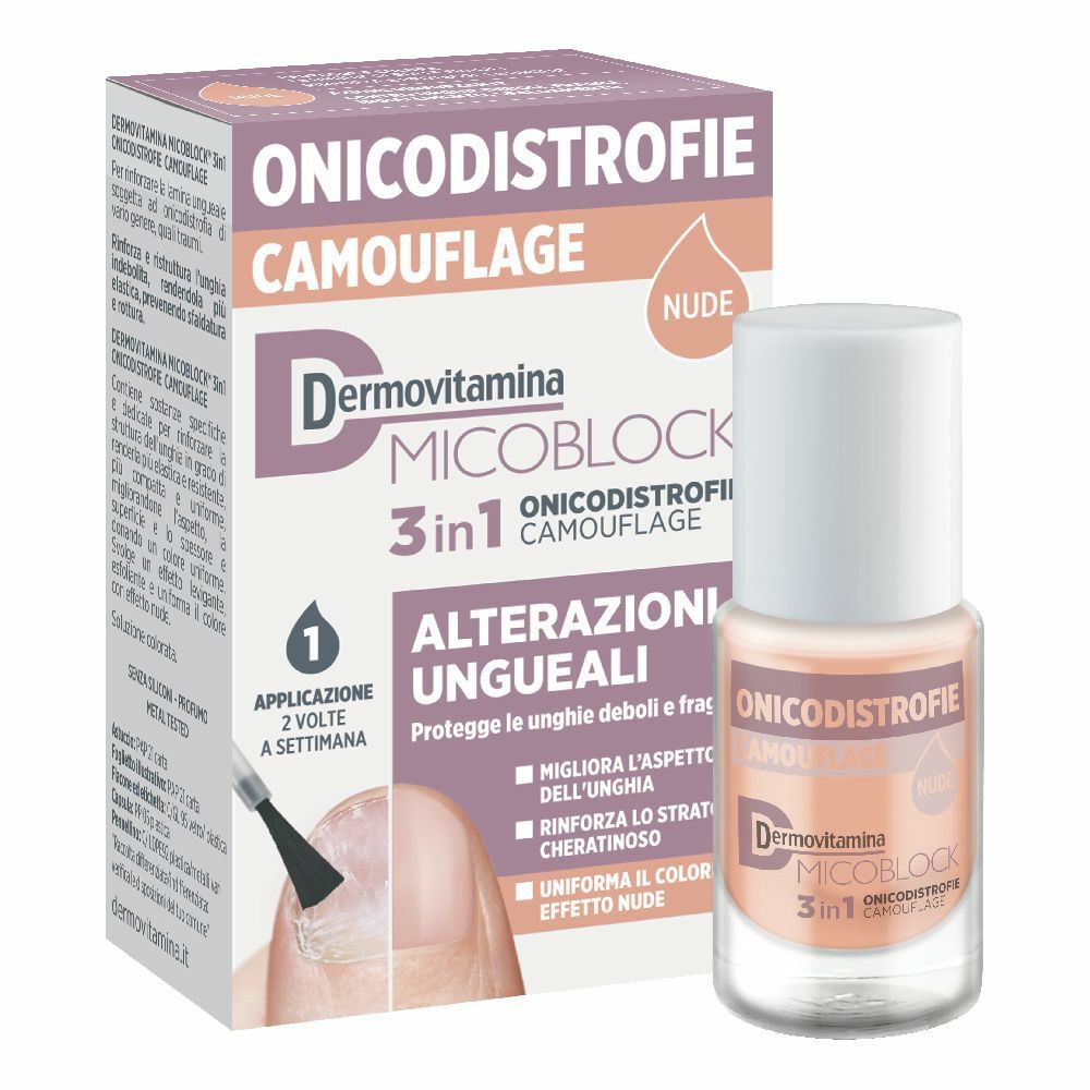 Image of Dermovitamina Micoblock® 3 in 1 Onicodistrofie Camouflage Nude