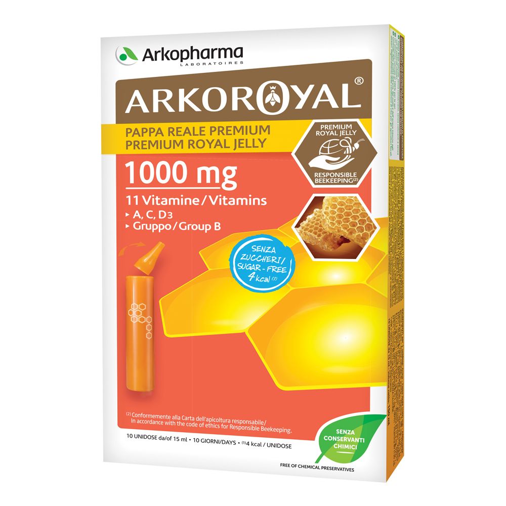 Arkopharma Pappa Reale Premium 1000 Mg - risparmia il 10% con il codice: ARKO10