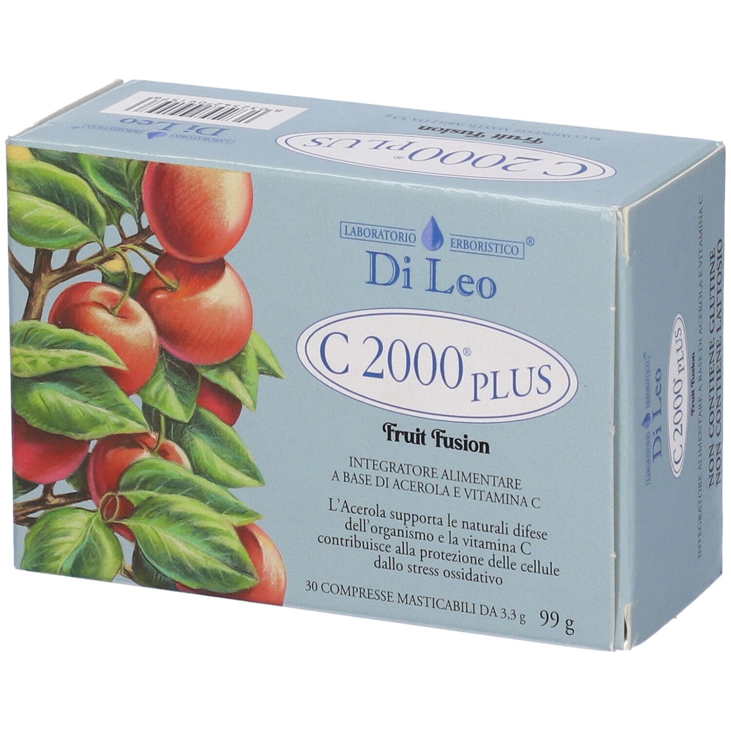 C 2000 Plus Fruit Fusion 30 Compresse Di Leo