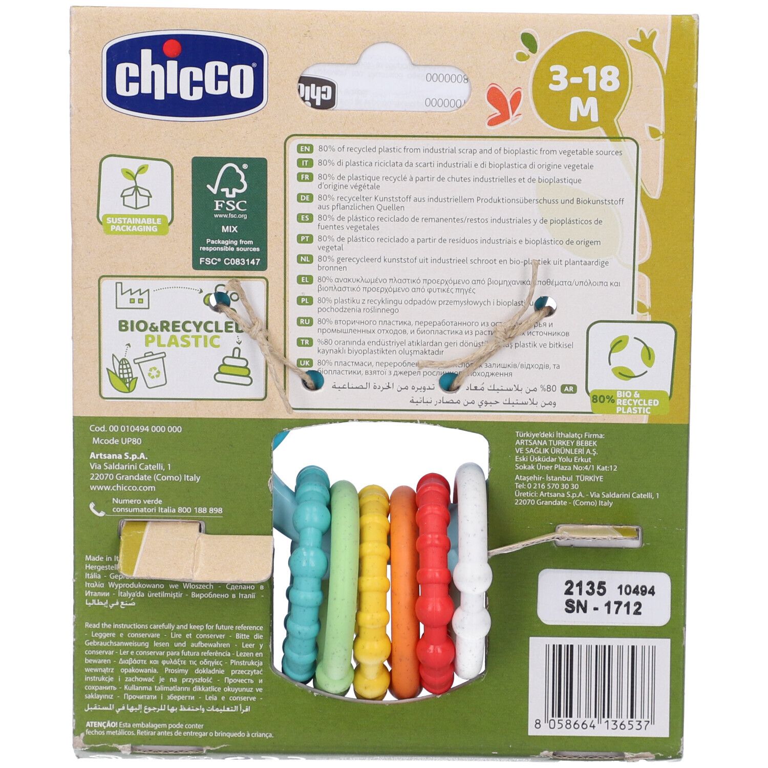 Chicco Rassel ''Owly'' - Eco+