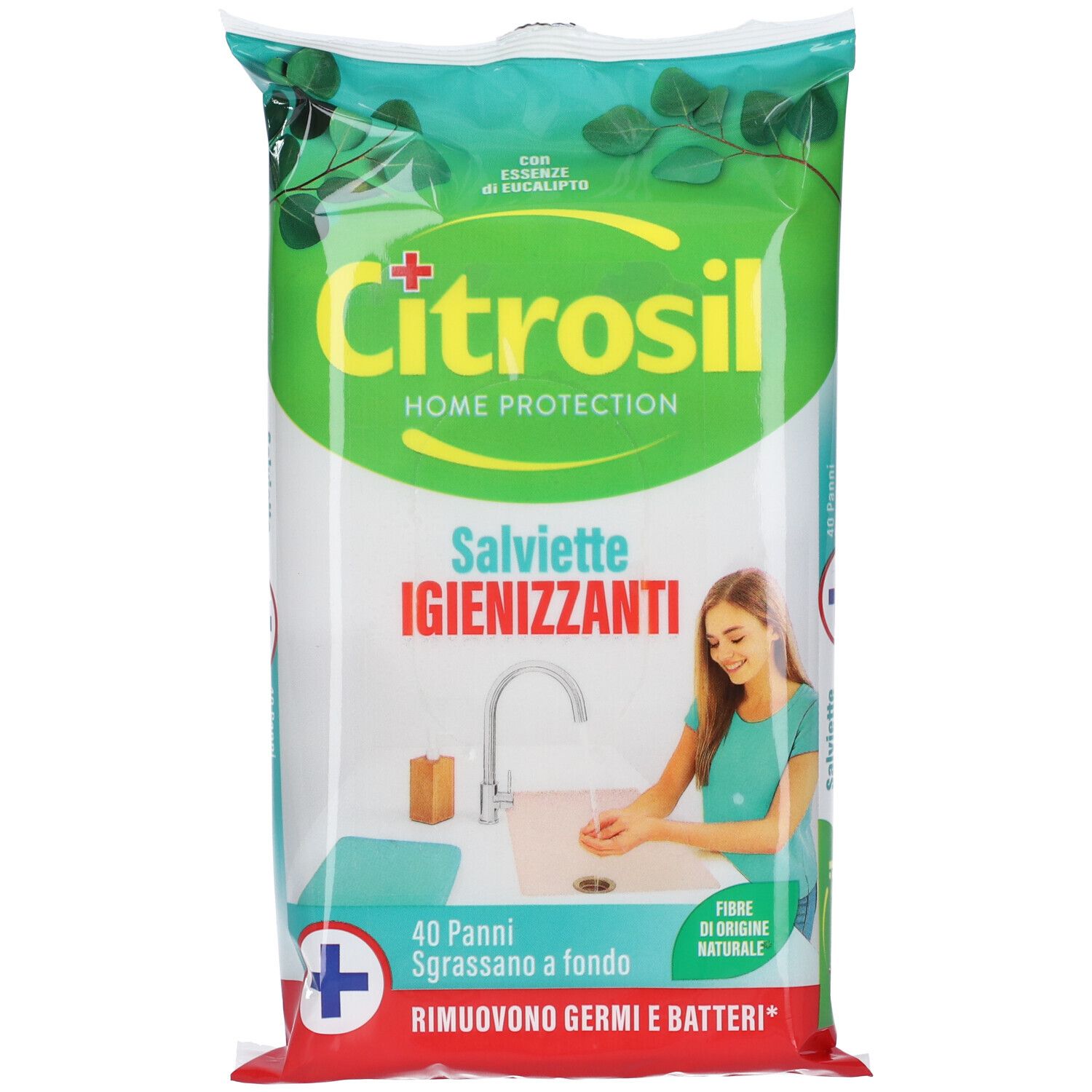 Citrosil Salviette Igienizzanti Eucalipto 40 Pezzi - Immagine 7