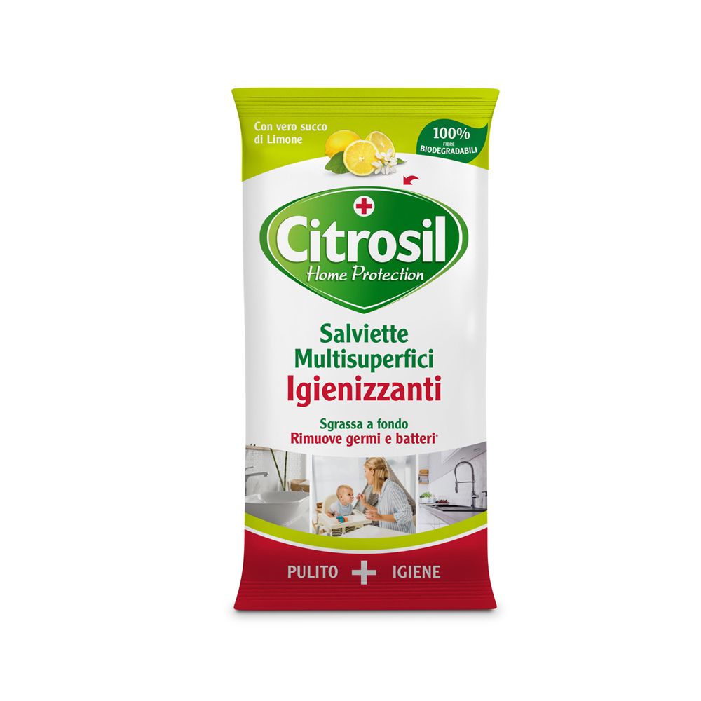 Citrosil Salviette Igienizzanti Limone