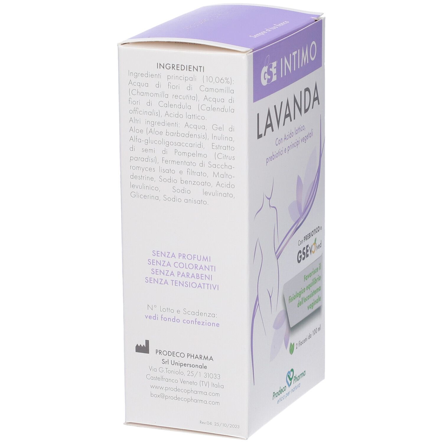 GSE Intimo Lavanda 2FL 2x100 ml Vaginallösung