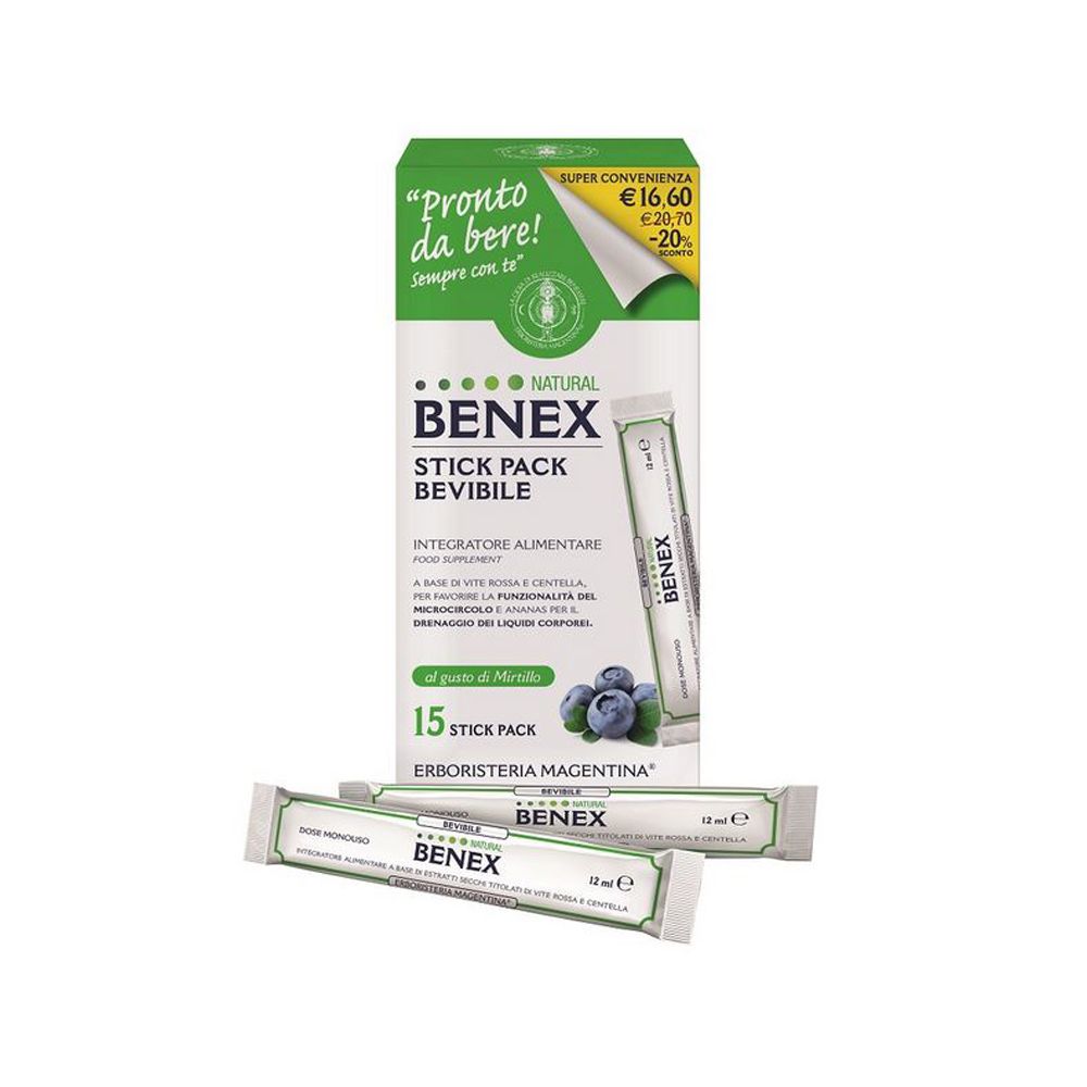 Benex Bevibile 15Stick 12Ml TP 180 ml Lösung zum Einnehmen