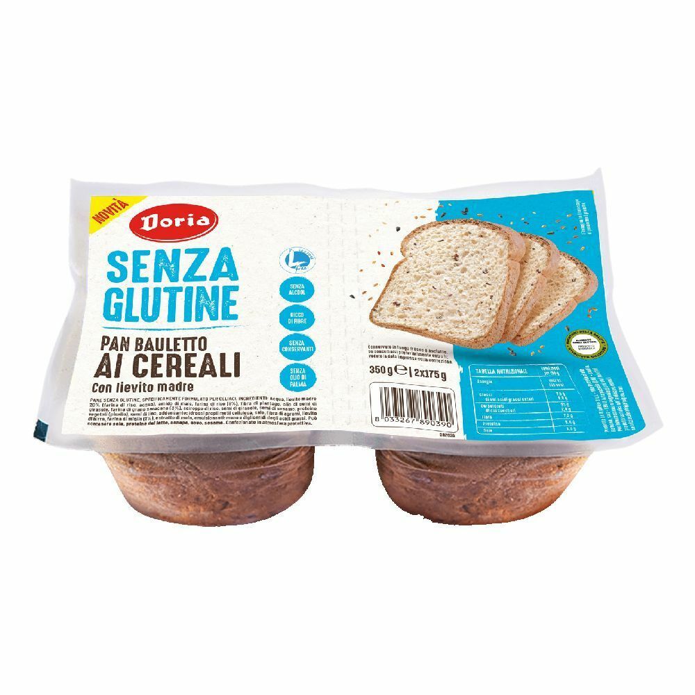 Doria Pan Bauletto Cereali 2Pz 2x175 g