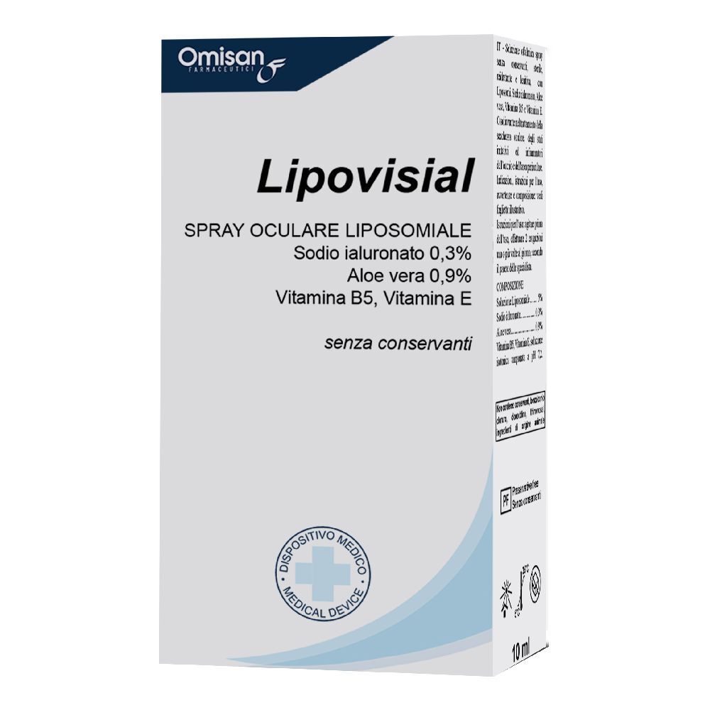 Omisan Farmaceutici Srl Lipovisial Spray 10 Ml - Immagine 7