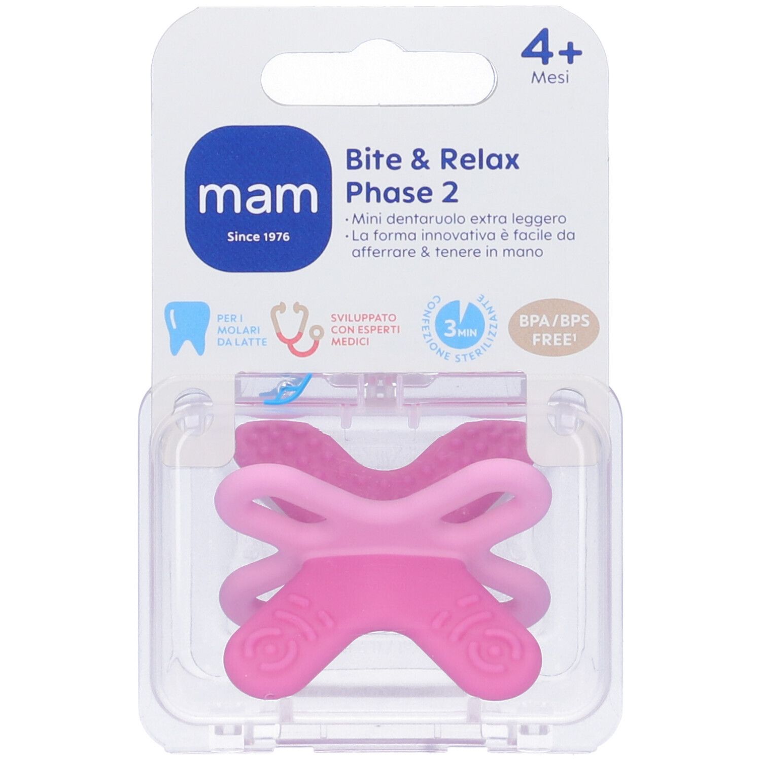 Mam Bite & Relax Fase 2 Femmina Per Dentizione 1 Pezzo - Immagine 3