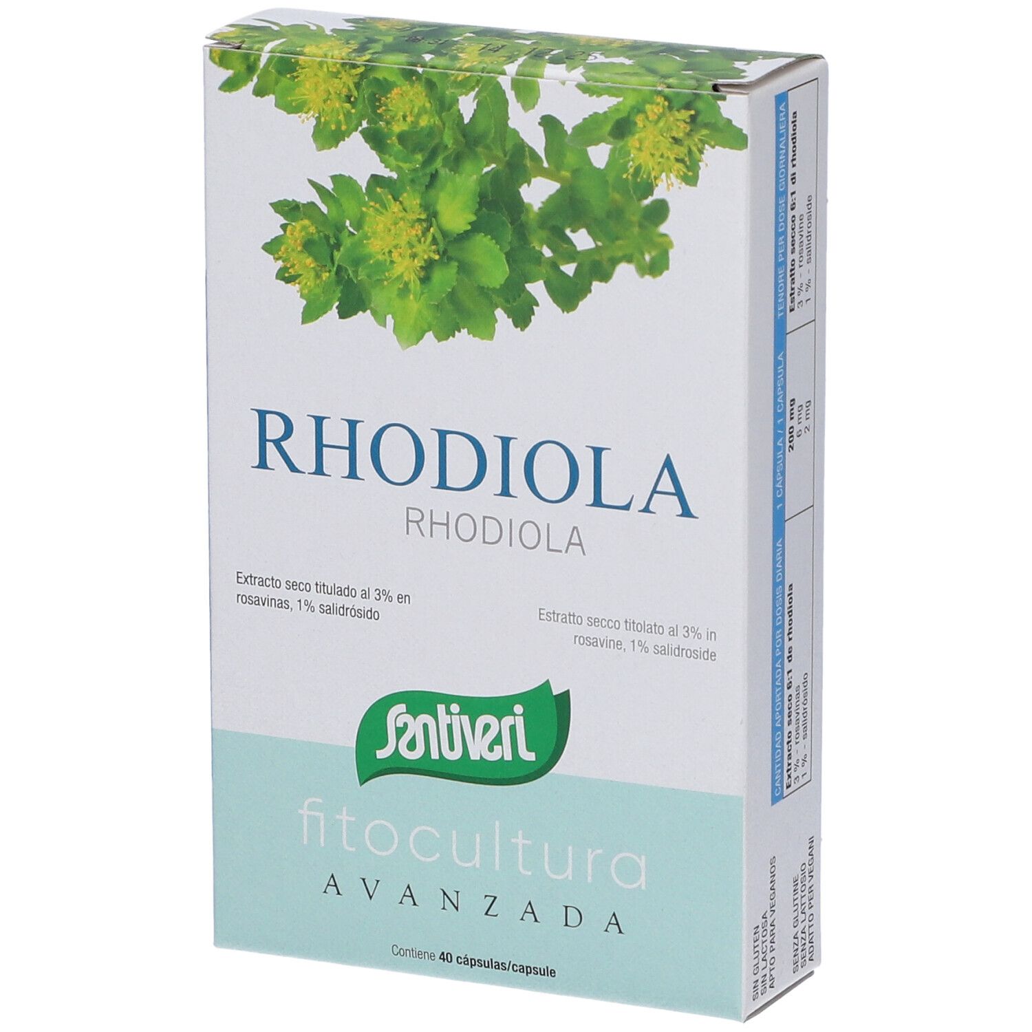 Fitocultura Rhodiola 40 Capsule