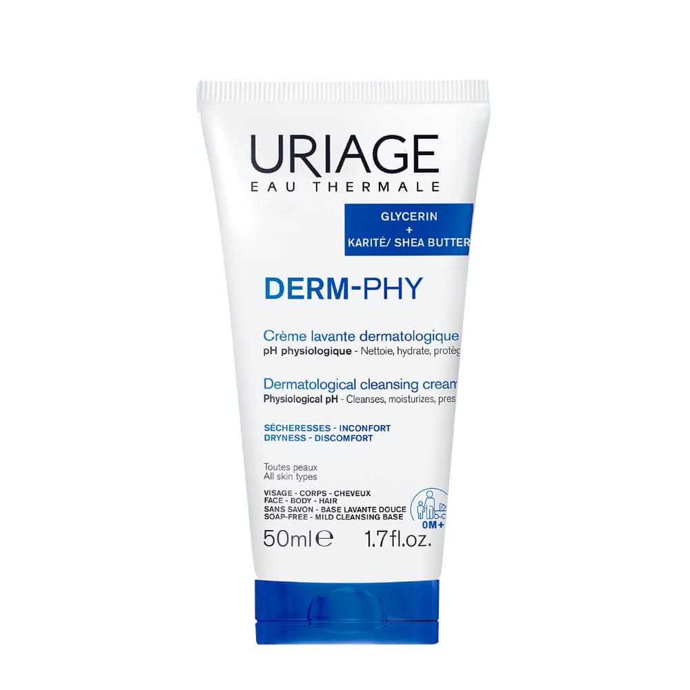 URIAGE DERM-PHY Crema Doccia Lavante Dermatologica, pelle secca e sensibile