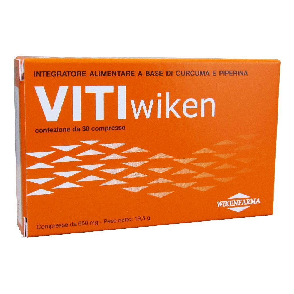 VITIwiken integratore a base di curcuma 30 compresse - Immagine 7