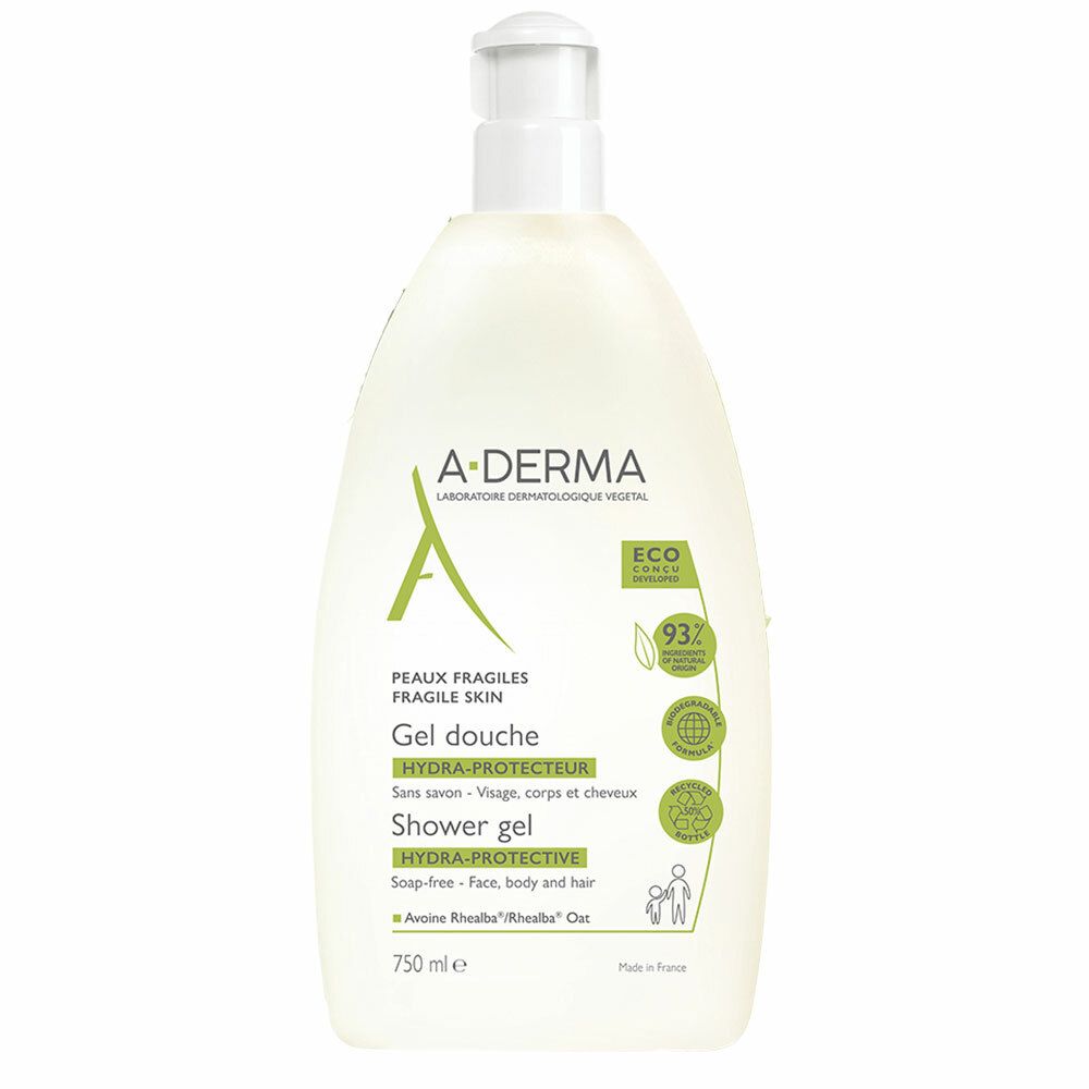 Image of A-DERMA Les Indispensables Gel Doccia Hydra-Protettivo