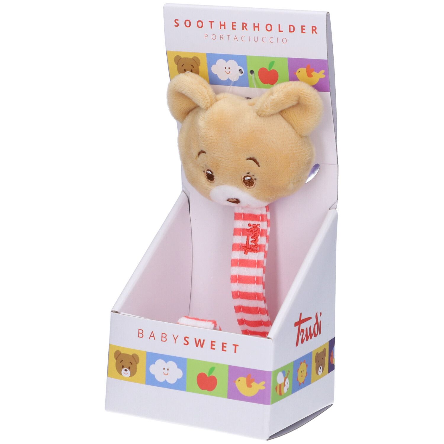 Trudi Baby Sweet Portaciuccio Orsetto Rosa