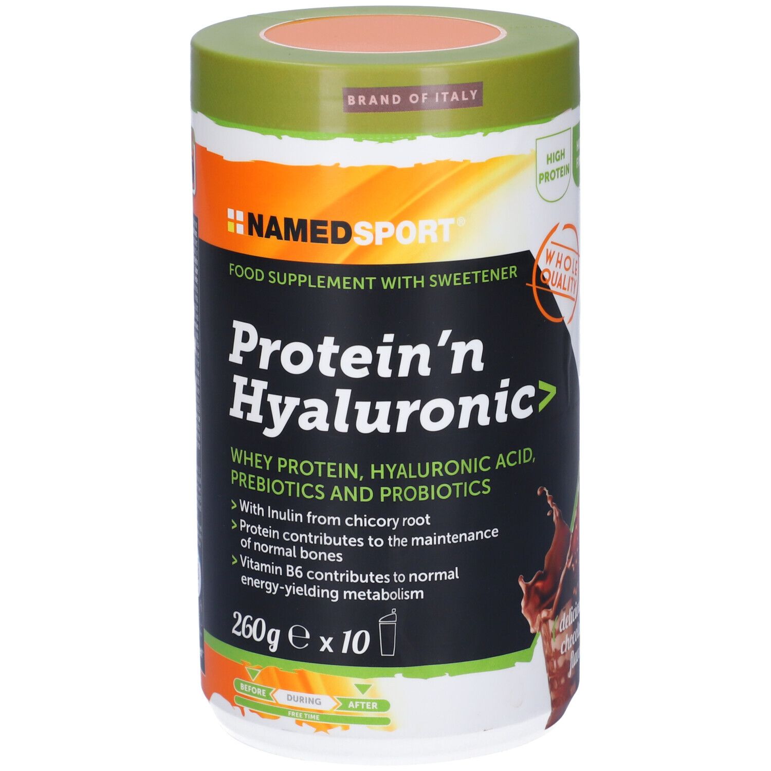 NAMEDSPORT Protein'n Hyaluronic Delicious Chocolate