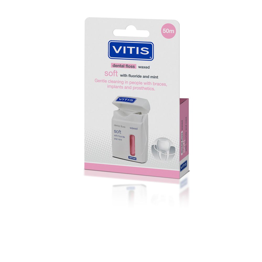 Vitis® Dental Floss Soft Con Cera Fluoro E Menta
