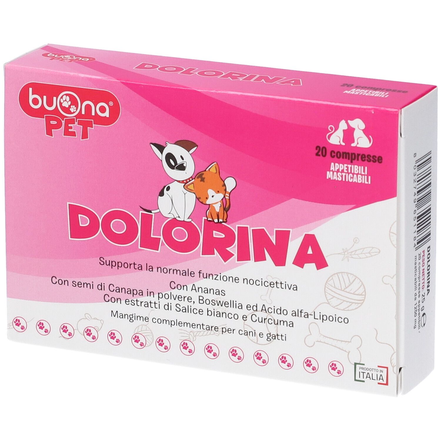 Dolorina 20Cpr NF 25 g Tabletten