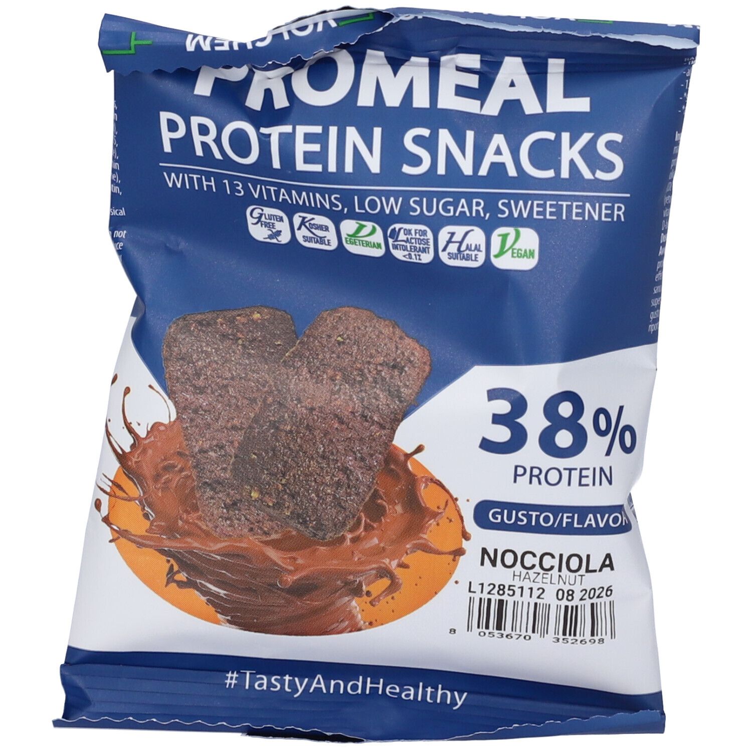 VOLCHEM Promeal Protein Snacks Snack Proteico Gusto Caffè