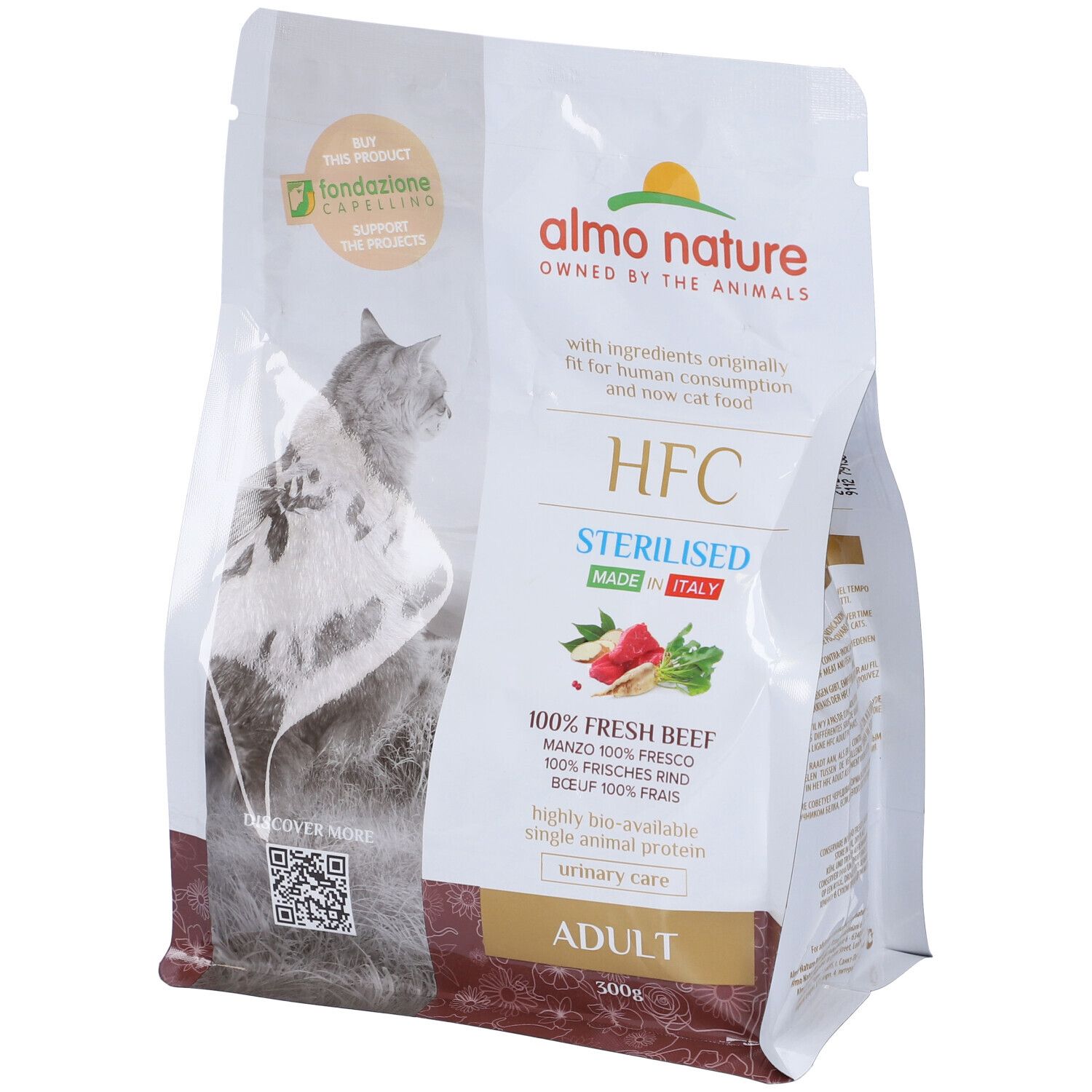Image of Almo Nature HFC Sterilised Cat Adult con Manzo