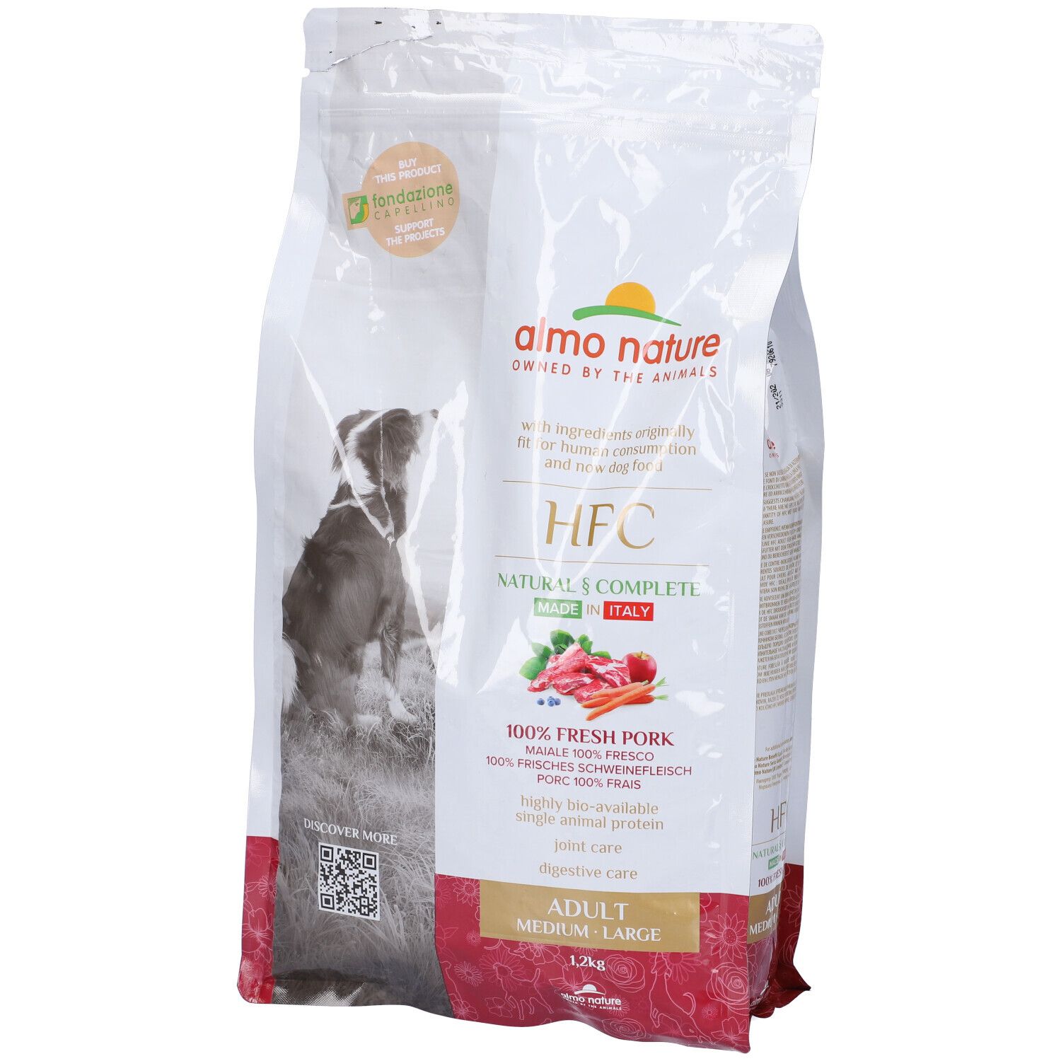 Image of Almo Nature HFC Dog Adult Medium-Large con Maiale
