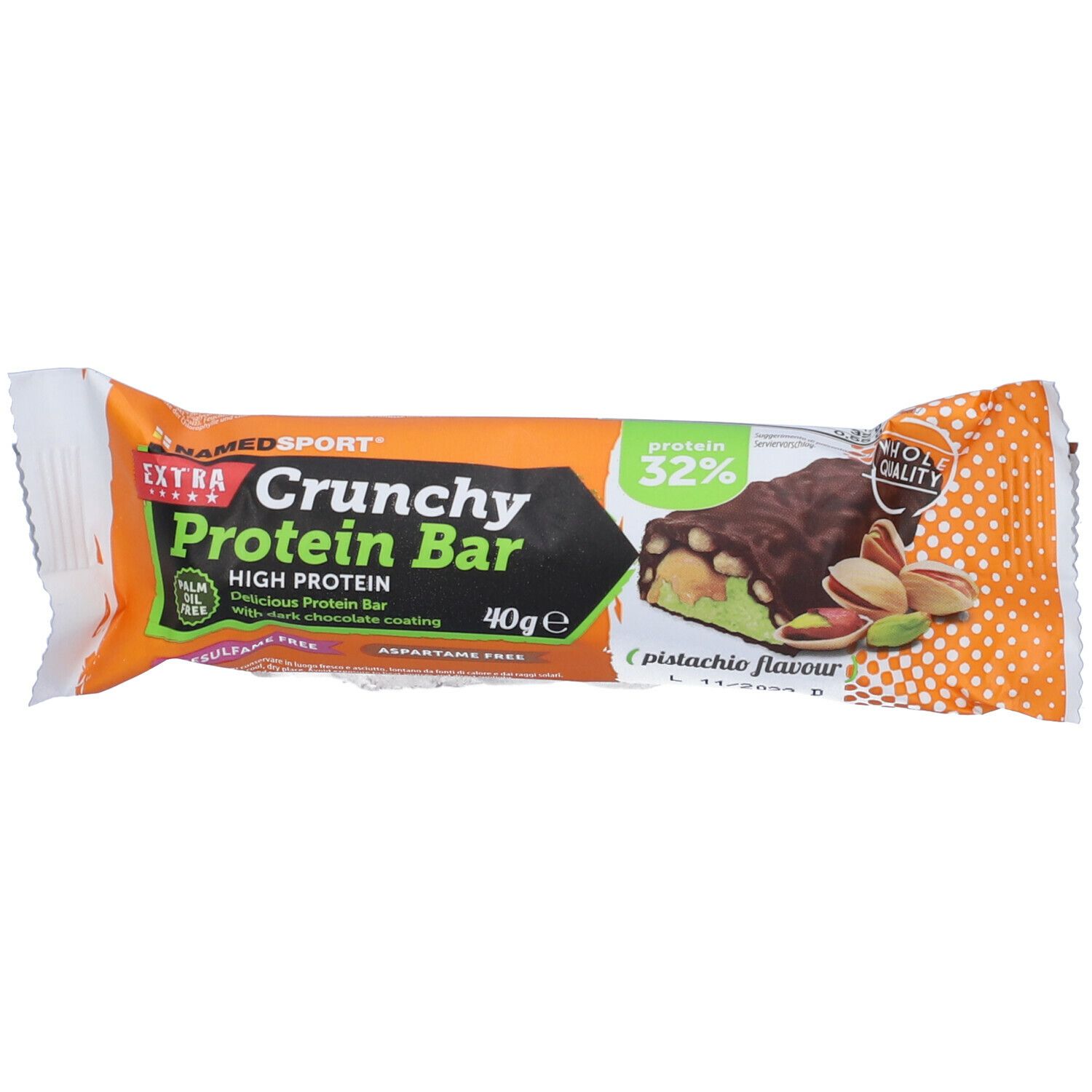 NAMEDSPORT® Crunchy Protein Bar HIGH PROTEIN