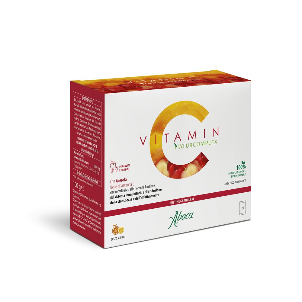 Vitamin C Naturcomplex 20Bust 100 g Granulat
